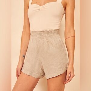 Reformation Nashville Linen Short